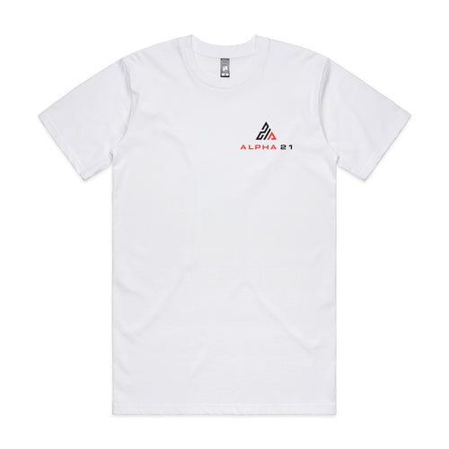 Cotton Short Sleeve T-Shirt Embroidered (Alpha 21)