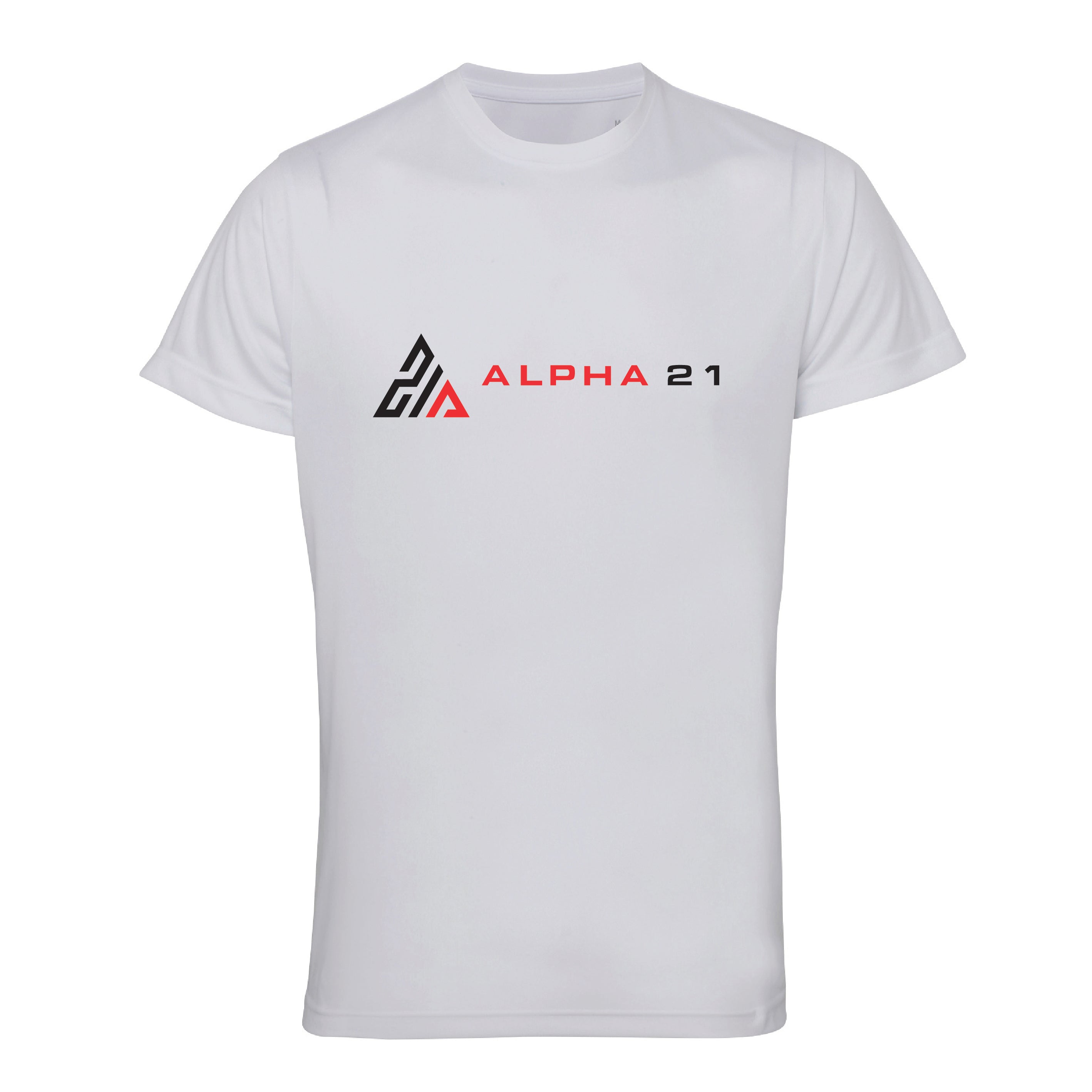 Polyester Gym Short Sleeve T-Shirt Printed (Alpha 21)