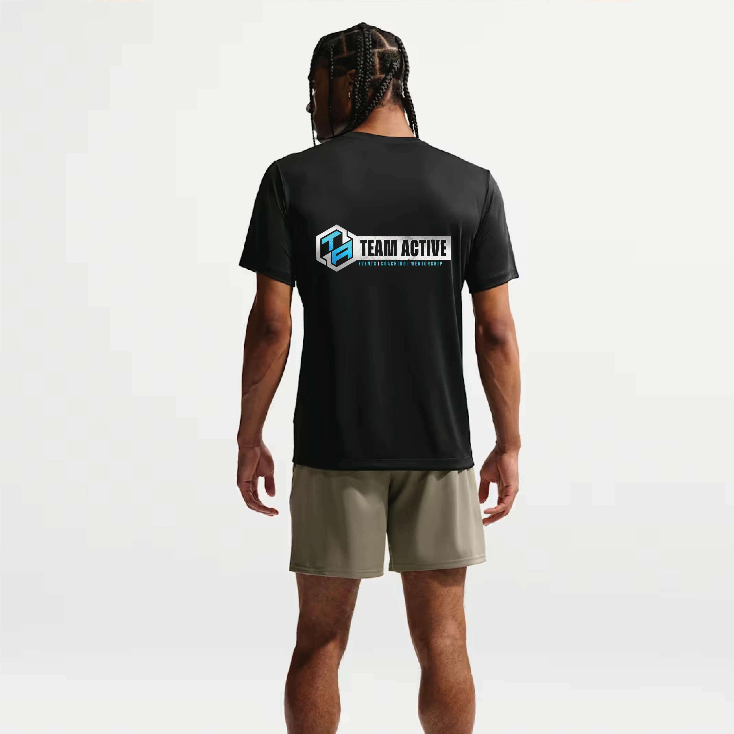 Nike Gym Short Sleeve T-Shirt Printed (Team Active)